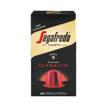 Segafredo Zanetti Espresso 100prozent Arabica 9, Nespresso kompatibel, 10 AluminiumKaffeekapseln, 51g